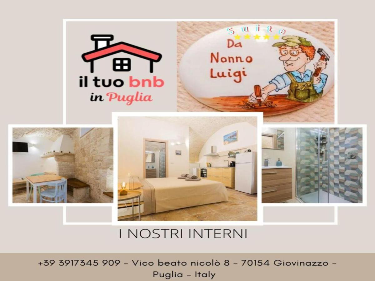 Suite Da Nonno Luigi 100 Metri Dal Mare 焦维纳佐 外观 照片